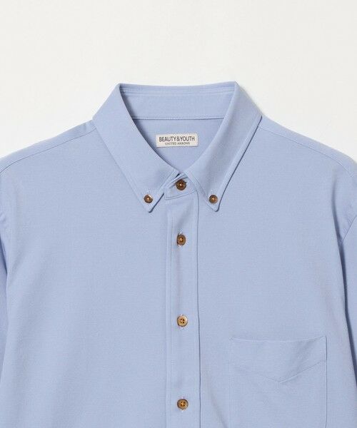 BEAUTY&YOUTH UNITED ARROWS / ビューティー&ユース ユナイテッドアローズ シャツ・ブラウス | クイック ストレッチ シャンブレー ボタンダウン シャツ SLIM型 タテヨコストレッチ | 詳細11