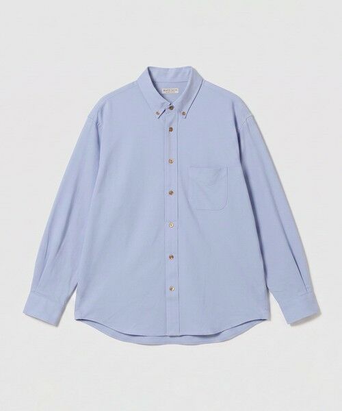 BEAUTY&YOUTH UNITED ARROWS / ビューティー&ユース ユナイテッドアローズ シャツ・ブラウス | クイック ストレッチ シャンブレー ボタンダウン シャツ SLIM型 タテヨコストレッチ（LT.BLUE）