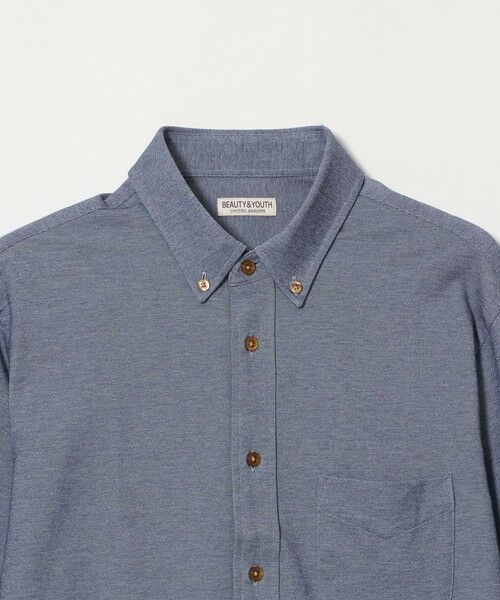 BEAUTY&YOUTH UNITED ARROWS / ビューティー&ユース ユナイテッドアローズ シャツ・ブラウス | クイック ストレッチ シャンブレー ボタンダウン シャツ SLIM型 タテヨコストレッチ | 詳細13