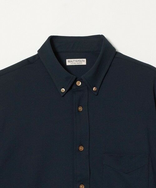 BEAUTY&YOUTH UNITED ARROWS / ビューティー&ユース ユナイテッドアローズ シャツ・ブラウス | クイック ストレッチ シャンブレー ボタンダウン シャツ SLIM型 タテヨコストレッチ | 詳細15