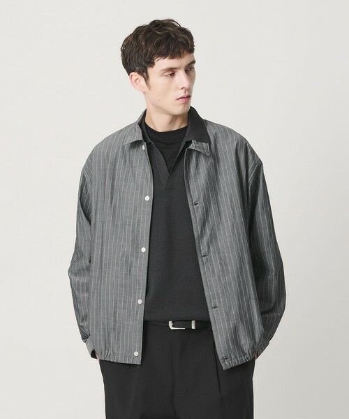BEAUTY&YOUTH UNITED ARROWS / ビューティー&ユース ユナイテッドアローズ シャツ・ブラウス | ボイル シアー ピンストライプ シャツ | 詳細1