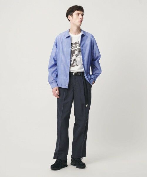 BEAUTY&YOUTH UNITED ARROWS / ビューティー&ユース ユナイテッドアローズ シャツ・ブラウス | ボイル シアー ピンストライプ シャツ | 詳細18