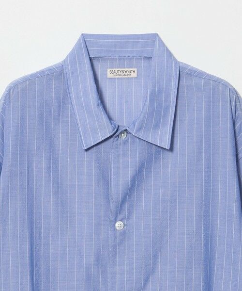 BEAUTY&YOUTH UNITED ARROWS / ビューティー&ユース ユナイテッドアローズ シャツ・ブラウス | ボイル シアー ピンストライプ シャツ | 詳細24