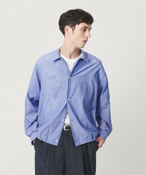 BEAUTY&YOUTH UNITED ARROWS / ビューティー&ユース ユナイテッドアローズ シャツ・ブラウス | ボイル シアー ピンストライプ シャツ | 詳細19