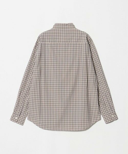BEAUTY&YOUTH UNITED ARROWS / ビューティー&ユース ユナイテッドアローズ シャツ・ブラウス | ピーチスキン チェック レギュラー シャツ FORM型 | 詳細10