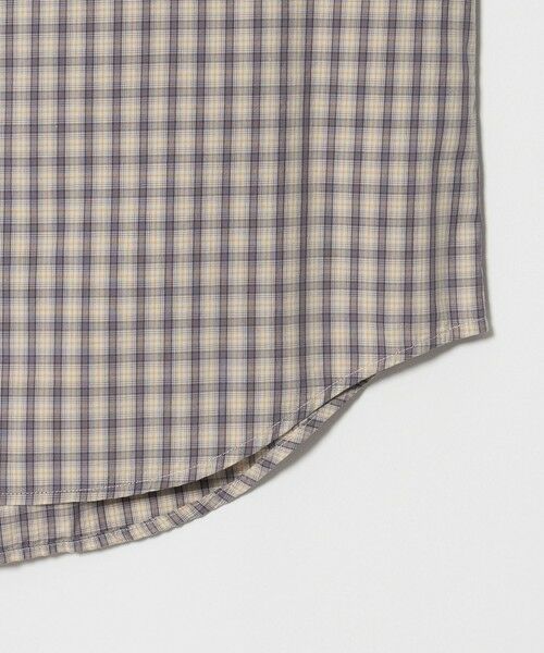 BEAUTY&YOUTH UNITED ARROWS / ビューティー&ユース ユナイテッドアローズ シャツ・ブラウス | ピーチスキン チェック レギュラー シャツ FORM型 | 詳細13