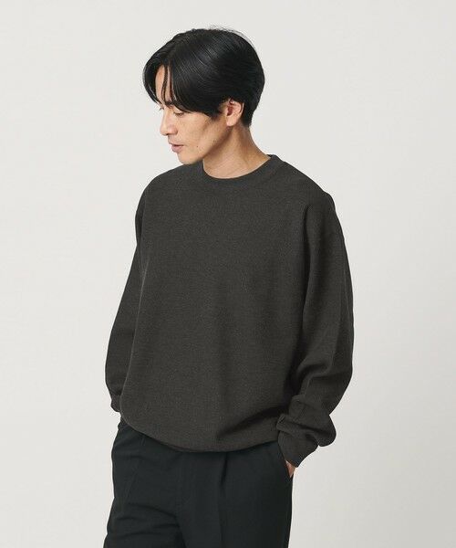 BEAUTY&YOUTH UNITED ARROWS / ビューティー&ユース ユナイテッドアローズ カットソー | メランジ ワッフル バルーン カットソー | 詳細1