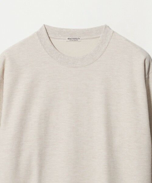BEAUTY&YOUTH UNITED ARROWS / ビューティー&ユース ユナイテッドアローズ カットソー | メランジ ワッフル バルーン カットソー | 詳細11