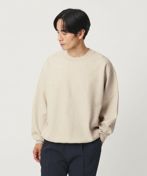 BEAUTY&YOUTH UNITED ARROWS / ビューティー&ユース ユナイテッドアローズ カットソー | メランジ ワッフル バルーン カットソー | 詳細9