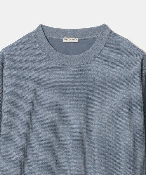 BEAUTY&YOUTH UNITED ARROWS / ビューティー&ユース ユナイテッドアローズ カットソー | メランジ ワッフル バルーン カットソー | 詳細18