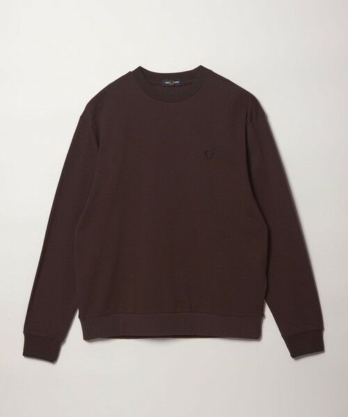 BEAUTY&YOUTH UNITED ARROWS / ビューティー&ユース ユナイテッドアローズ カットソー | 【別注】＜FRED PERRY＞ロングスリーブ Tシャツ（DK.BROWN）