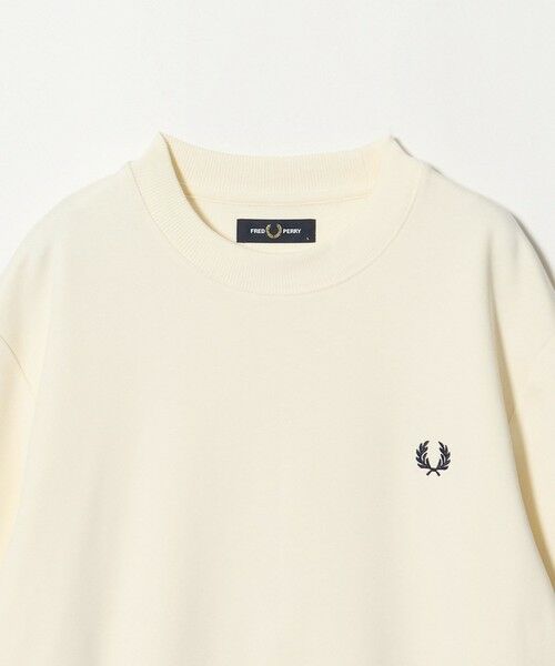 BEAUTY&YOUTH UNITED ARROWS / ビューティー&ユース ユナイテッドアローズ カットソー | ＜FRED PERRY＞ロゴ クルーネック スウェット | 詳細1