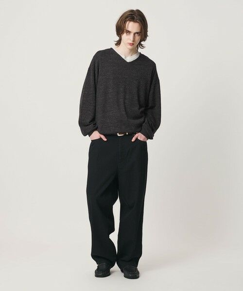 BEAUTY&YOUTH UNITED ARROWS / ビューティー&ユース ユナイテッドアローズ ニット・セーター | アルパカ ミックス Vネック ニット | 詳細6