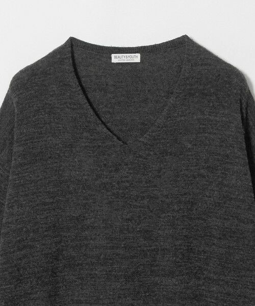 BEAUTY&YOUTH UNITED ARROWS / ビューティー&ユース ユナイテッドアローズ ニット・セーター | アルパカ ミックス Vネック ニット | 詳細14