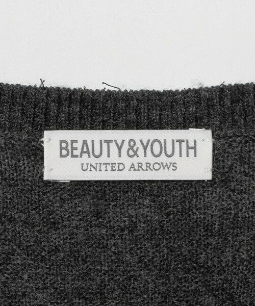 BEAUTY&YOUTH UNITED ARROWS / ビューティー&ユース ユナイテッドアローズ ニット・セーター | アルパカ ミックス Vネック ニット | 詳細17