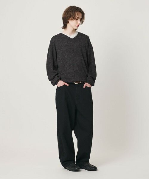BEAUTY&YOUTH UNITED ARROWS / ビューティー&ユース ユナイテッドアローズ ニット・セーター | アルパカ ミックス Vネック ニット | 詳細8