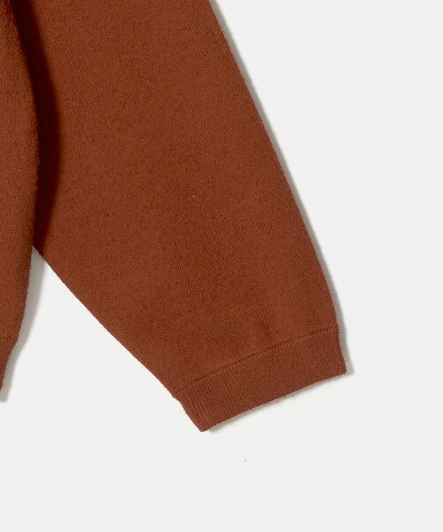 BEAUTY&YOUTH UNITED ARROWS / ビューティー&ユース ユナイテッドアローズ ニット・セーター | KNITEE フェザー コットン ヘンリーネック ニット Tシャツ ウォッシャブル | 詳細5