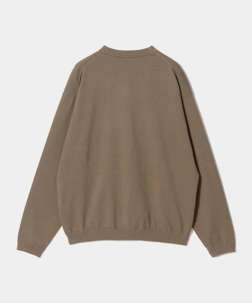 BEAUTY&YOUTH UNITED ARROWS / ビューティー&ユース ユナイテッドアローズ ニット・セーター | KNITEE フェザー コットン Vネック ニット Tシャツ ウォッシャブル | 詳細10