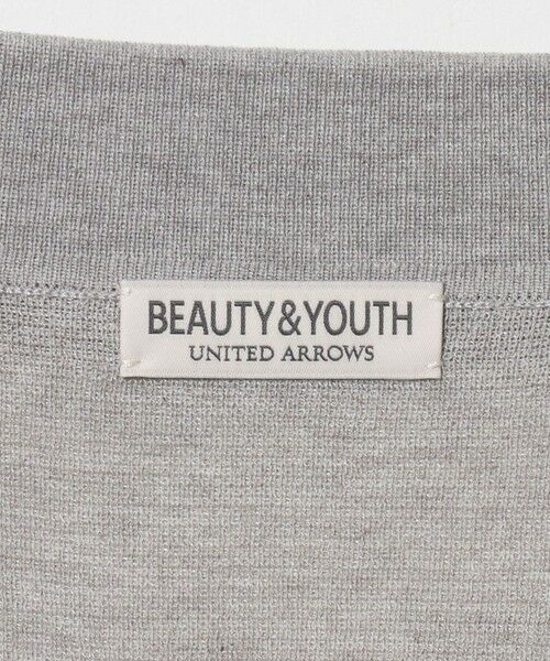 BEAUTY&YOUTH UNITED ARROWS / ビューティー&ユース ユナイテッドアローズ ニット・セーター | メランジ ミラノ スキッパー ニット ウォッシャブル | 詳細8