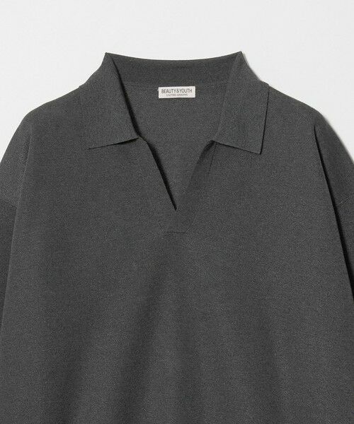 BEAUTY&YOUTH UNITED ARROWS / ビューティー&ユース ユナイテッドアローズ ニット・セーター | メランジ ミラノ スキッパー ニット ウォッシャブル | 詳細15