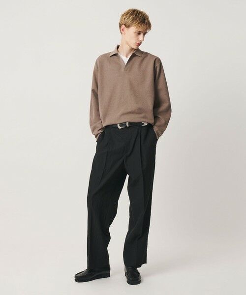 BEAUTY&YOUTH UNITED ARROWS / ビューティー&ユース ユナイテッドアローズ ニット・セーター | メランジ ミラノ スキッパー ニット ウォッシャブル | 詳細18