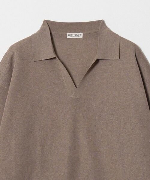 BEAUTY&YOUTH UNITED ARROWS / ビューティー&ユース ユナイテッドアローズ ニット・セーター | メランジ ミラノ スキッパー ニット ウォッシャブル | 詳細24