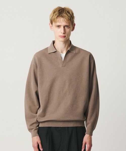 BEAUTY&YOUTH UNITED ARROWS / ビューティー&ユース ユナイテッドアローズ ニット・セーター | メランジ ミラノ スキッパー ニット ウォッシャブル | 詳細19