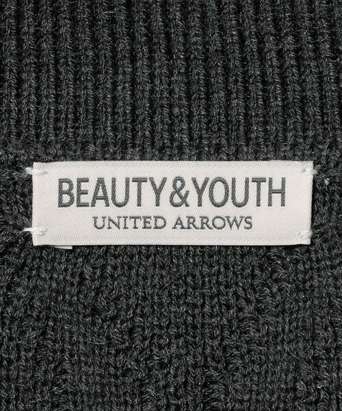 BEAUTY&YOUTH UNITED ARROWS / ビューティー&ユース ユナイテッドアローズ ニット・セーター | フリンジ パターン スキッパー ニット | 詳細16