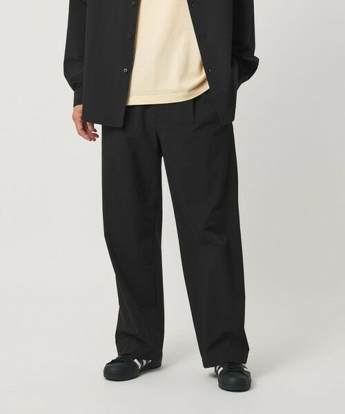BEAUTY&YOUTH UNITED ARROWS / ビューティー&ユース ユナイテッドアローズ その他パンツ | 360°MASTER 1プリーツ ストレート イージーパンツ NO.8 セットアップ対応 撥水 ストレッチ ウォッシャブル | 詳細3