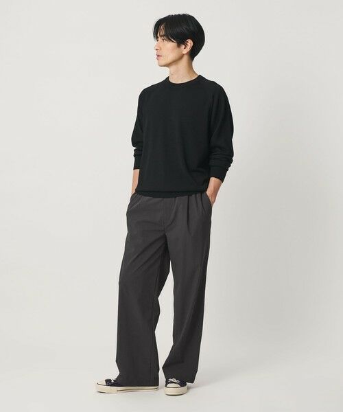 BEAUTY&YOUTH UNITED ARROWS / ビューティー&ユース ユナイテッドアローズ その他パンツ | 360°MASTER 1プリーツ ストレート イージーパンツ NO.8 セットアップ対応 撥水 ストレッチ ウォッシャブル | 詳細13