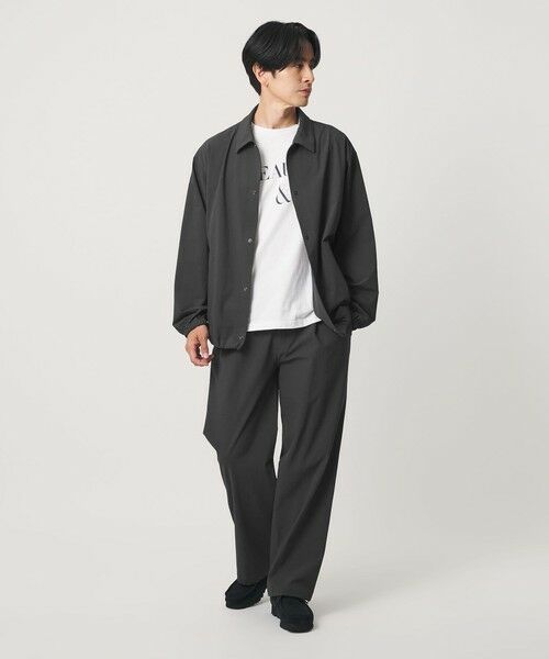 BEAUTY&YOUTH UNITED ARROWS / ビューティー&ユース ユナイテッドアローズ その他パンツ | 360°MASTER 1プリーツ ストレート イージーパンツ NO.8 セットアップ対応 撥水 ストレッチ ウォッシャブル | 詳細16