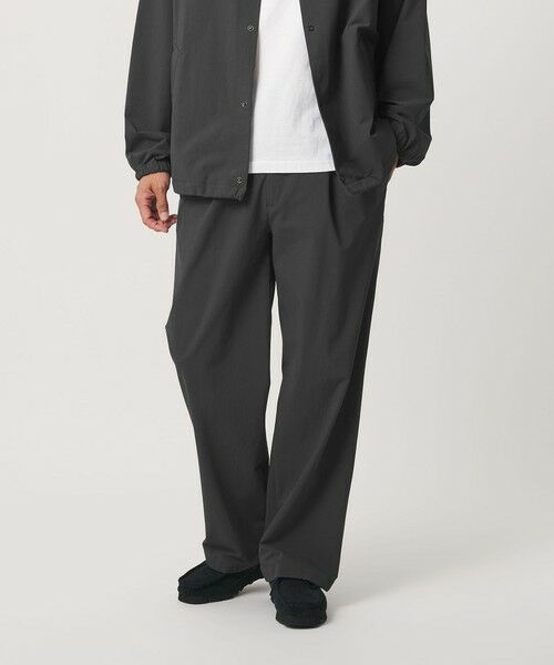 BEAUTY&YOUTH UNITED ARROWS / ビューティー&ユース ユナイテッドアローズ その他パンツ | 360°MASTER 1プリーツ ストレート イージーパンツ NO.8 セットアップ対応 撥水 ストレッチ ウォッシャブル | 詳細17