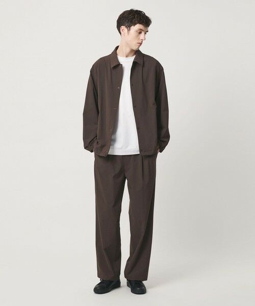 BEAUTY&YOUTH UNITED ARROWS / ビューティー&ユース ユナイテッドアローズ その他パンツ | 360°MASTER 1プリーツ ストレート イージーパンツ NO.8 セットアップ対応 撥水 ストレッチ ウォッシャブル | 詳細27