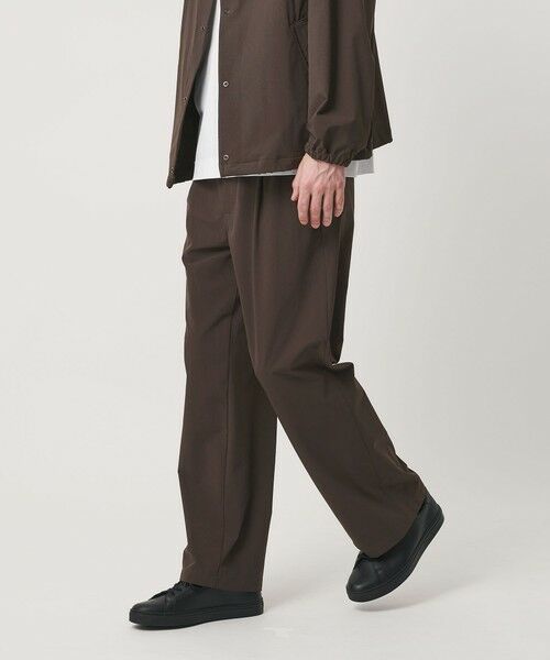 BEAUTY&YOUTH UNITED ARROWS / ビューティー&ユース ユナイテッドアローズ その他パンツ | 360°MASTER 1プリーツ ストレート イージーパンツ NO.8 セットアップ対応 撥水 ストレッチ ウォッシャブル | 詳細28