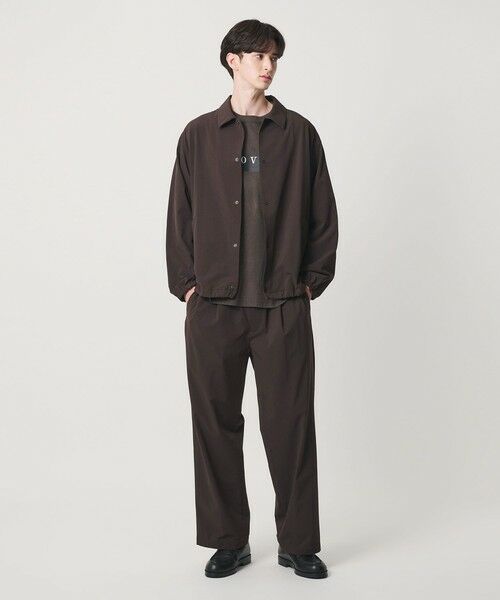 BEAUTY&YOUTH UNITED ARROWS / ビューティー&ユース ユナイテッドアローズ その他パンツ | 360°MASTER 1プリーツ ストレート イージーパンツ NO.8 セットアップ対応 撥水 ストレッチ ウォッシャブル | 詳細30