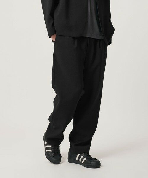BEAUTY&YOUTH UNITED ARROWS / ビューティー&ユース ユナイテッドアローズ その他パンツ | DUAL PACK 3.0 1プリーツ イージー パンツ NO.8 ヨコストレッチ UVカット ウォッシャブル セットアップ対応 | 詳細5