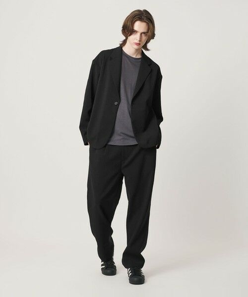 BEAUTY&YOUTH UNITED ARROWS / ビューティー&ユース ユナイテッドアローズ その他パンツ | DUAL PACK 3.0 1プリーツ イージー パンツ NO.8 ヨコストレッチ UVカット ウォッシャブル セットアップ対応 | 詳細7