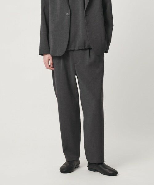 BEAUTY&YOUTH UNITED ARROWS / ビューティー&ユース ユナイテッドアローズ その他パンツ | DUAL PACK 3.0 1プリーツ イージー パンツ NO.8 ヨコストレッチ UVカット ウォッシャブル セットアップ対応 | 詳細10