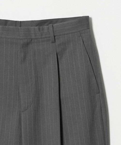 BEAUTY&YOUTH UNITED ARROWS / ビューティー&ユース ユナイテッドアローズ その他パンツ | ピンストライプ ワイド ストレート スラックス NO.10 | 詳細6