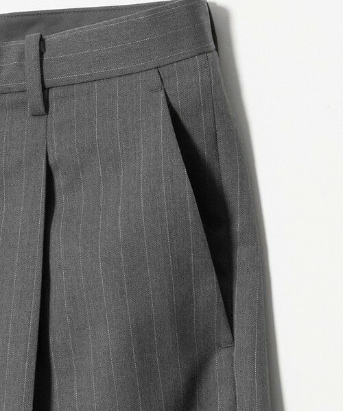 BEAUTY&YOUTH UNITED ARROWS / ビューティー&ユース ユナイテッドアローズ その他パンツ | ピンストライプ ワイド ストレート スラックス NO.10 | 詳細7