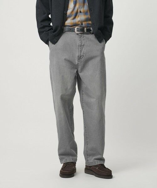 BEAUTY&YOUTH UNITED ARROWS / ビューティー&ユース ユナイテッドアローズ その他パンツ | グレー デニム スラックス NO.9 | 詳細1