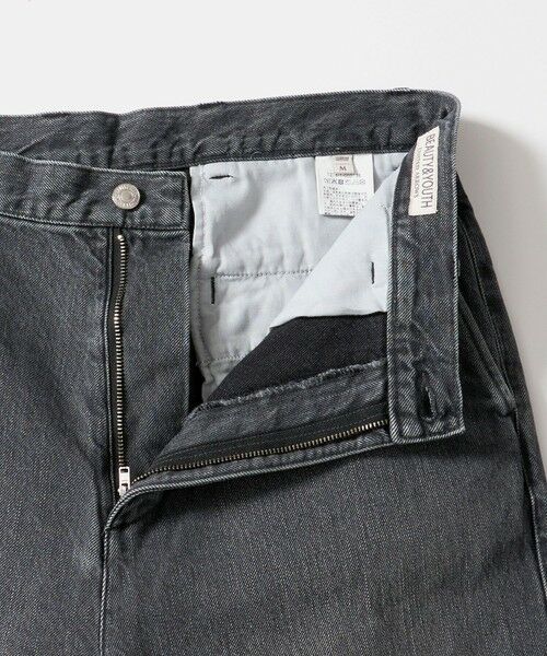 BEAUTY&YOUTH UNITED ARROWS / ビューティー&ユース ユナイテッドアローズ その他パンツ | グレー デニム スラックス NO.9 | 詳細19