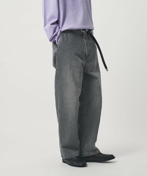 BEAUTY&YOUTH UNITED ARROWS / ビューティー&ユース ユナイテッドアローズ その他パンツ | グレー デニム スラックス NO.9 | 詳細9