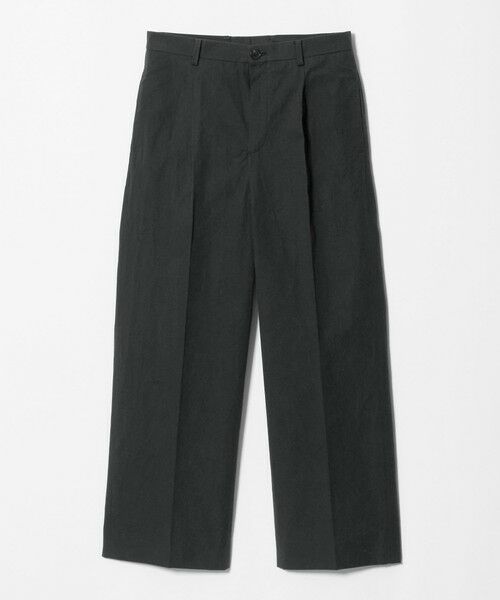 BEAUTY&YOUTH UNITED ARROWS / ビューティー&ユース ユナイテッドアローズ その他パンツ | ソルト シュリンク ストレート チノ パンツ NO.7（BLACK）