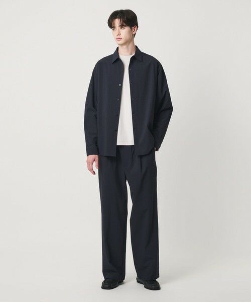 BEAUTY&YOUTH UNITED ARROWS / ビューティー&ユース ユナイテッドアローズ その他パンツ | 【WEB限定】360°MASTER 1プリーツ ストレート イージーパンツ NO.8 セットアップ対応 撥水 ストレッチ ウォッシャブル | 詳細3