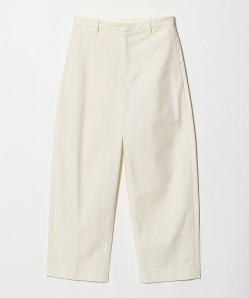 BEAUTY&YOUTH UNITED ARROWS / ビューティー&ユース ユナイテッドアローズ その他パンツ | ハイツイスト コットン カーブ パンツ NO.8（OFF WHITE）