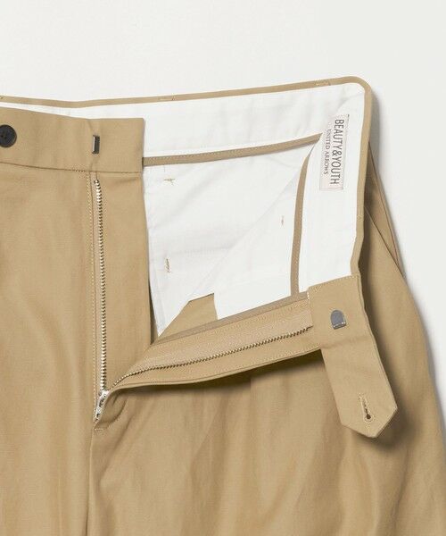 BEAUTY&YOUTH UNITED ARROWS / ビューティー&ユース ユナイテッドアローズ その他パンツ | コットン レーヨン ニドム チノ パンツ NO.11 | 詳細9