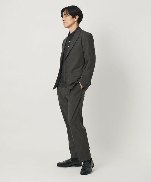 BEAUTY&YOUTH UNITED ARROWS / ビューティー&ユース ユナイテッドアローズ その他パンツ | MIXED-WOOL イージー スラックス NO.5 タテヨコストレッチ ウォッシャブル | 詳細3