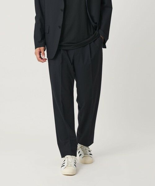 BEAUTY&YOUTH UNITED ARROWS / ビューティー&ユース ユナイテッドアローズ その他パンツ | MIXED-WOOL イージー スラックス NO.5 タテヨコストレッチ ウォッシャブル | 詳細13