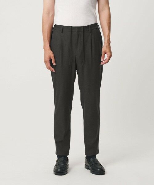 BEAUTY&YOUTH UNITED ARROWS / ビューティー&ユース ユナイテッドアローズ その他パンツ | リサイクル ポリエステル 1プリーツ テーパード パンツ NO.3 セットアップ対応 ヨコストレッチ ウォッシャブル | 詳細3
